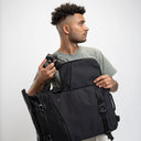 5L DSLR backpack for creators on the go—fits full kit plus clothes, laptop, and cables for extended shoots.