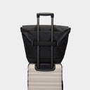 Tote with padded straps and luggage passthrough. Ideal for carry-on and travel days.