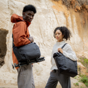 weekend tote with internal room for gear. Carry camera, clothing, and personal items.